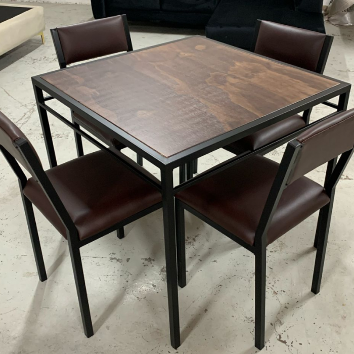 Juego De Mesa 4 Sillas - Imagen 4